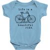 life is a beautiful ride Baby Bodysuit