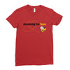 Mommy To Bee Unknown Gender Ladies Fitted T-Shirt