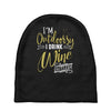 wine outside Baby Beanies