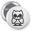 owl Pin-back button