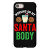 working on my santa body iPhone 8