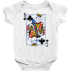 catdog playing card Baby Bodysuit
