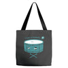 pounding away Tote Bags