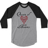 hearts queen of hearts 3/4 Sleeve Shirt