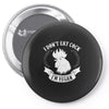 I Don't Eat Cock I'm Vegan Pin-back button