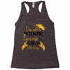 i'm not a widow i'm a wife to a husband with wings Racerback Tank