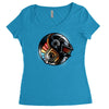 daft yin yang Women's Triblend Scoop T-shirt