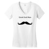 good god man Women's V-Neck T-Shirt