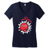 cherry bomb Women's V-Neck T-Shirt