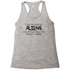 funny t shirt i was abducted by aliens &amp; all i got was this lousy t sh Racerback Tank