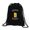 Drinking Buddies Juice Drawstring Bags