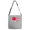 space invaders japan retro gaming atari Adjustable Strap Totes