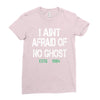 i aint afraid Ladies Fitted T-Shirt