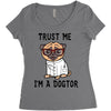 trust me i'm a dogtor Women's Triblend Scoop T-shirt