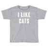 i like cats Toddler T-shirt