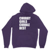 chubby girls cuddle best Unisex Hoodie