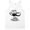 New Grandpa 2018 Rokie Dept. Tank Top