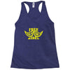 free mustache rides t shirt Racerback Tank