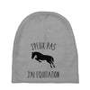 j'peux pas j'ai &eacute;quitation Baby Beanies