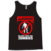 zombie  do not feed the zombies fun Tank Top