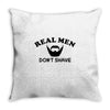 real men Throw Pillow