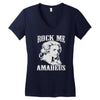 mozart tribute Women's V-Neck T-Shirt