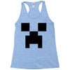 creeper face Racerback Tank