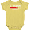 getting drunk Baby Onesie