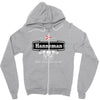 jeff hanneman Zipper Hoodie