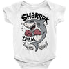 sharrk team Baby Bodysuit