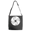 dj remix funny mens Adjustable Strap Totes