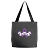 pancreatic cancer survivor pocket Tote Bags