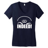 teal'c indeed Women's V-Neck T-Shirt