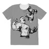 wolverine vs hulk All Over Women's T-shirt
