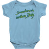 call me by your name somewhere in northern italy Baby Bodysuit