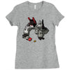heeding the call of play time Ladies Fitted T-Shirt