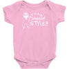 oppan gangnam style  funny Baby Onesie