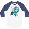 rainbow 3/4 Sleeve Shirt