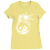 angry bomb Ladies Fitted T-Shirt