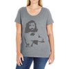bruiser brody wrestling legend 80s wrestler fan Ladies Curvy T-Shirt