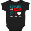 marvelous bowling for soup lunch drunk love Baby Bodysuit