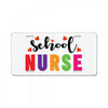 School Nurse License Plate