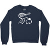 marca peru nazca lines monkey Crewneck Sweatshirt