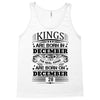 Real Kings Are Born On December 28 Tank Top