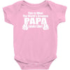 what world's greatest papa Baby Onesie