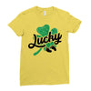 Lucky Irish Baby Ladies Fitted T-Shirt
