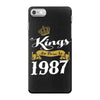 kings are born in 1987 iPhone 7 Case