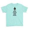 Keep Calm And Hodl Ethereum Youth Tee