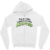 im so cute i must have been adopted Zipper Hoodie