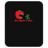 an apple a day Mousepad